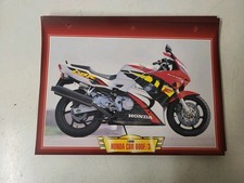 Carte Fiche Moto Passion Édition Atlas Honda CBR 600F/3