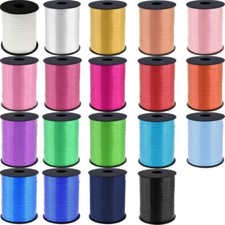 Ruban de Cadeau Curling Ballon Polyband Multicolore Déco Bordure Tissu