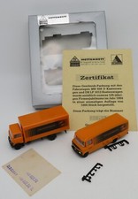 ALBEDO 1984 HO 1/87 2 HOTTENROTT MB MERCEDES FOURGON 508 D + CAMION LP  1013 BOX