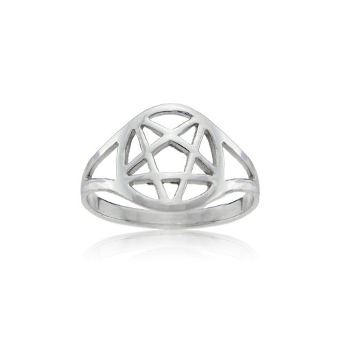 Argent sterling haut poli - haut,