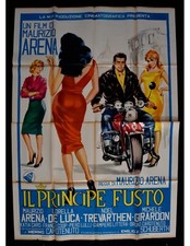 Affiche Le Prince FUSTO Maurizio Arena Moto Harley Davidson Girardon A364