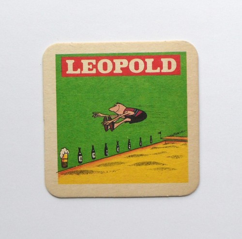 Sous bock bière leopold - bière,
