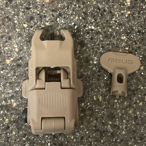 Mbus front sight flip - front,
