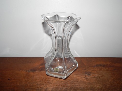Ancien vase cristal - ancien,