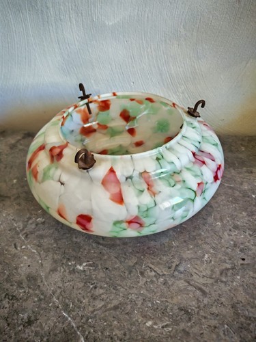 Plafonnier ancien verre - ancien, en