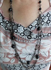 COLLIER LONG/ EN PARTIE DOUBLE