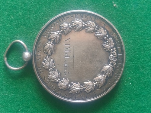 Medaille argent fête des - medaille,