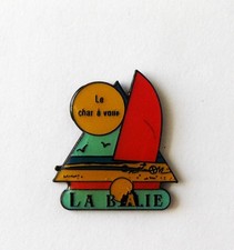 Pin's La Baie Mont Saint Michel le char à voile