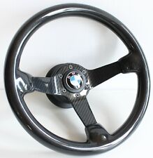 Volant compatible avec BMW fibre de carbone 100 % véritable E24 E28 E30 E32 E...