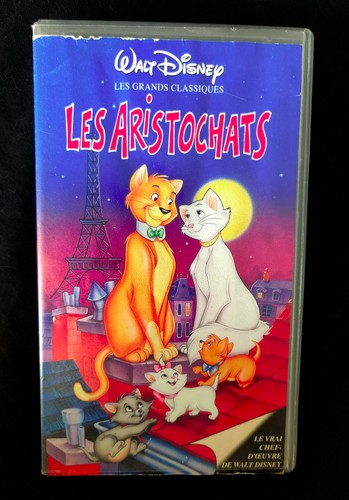 Les aristochats cassette - aristochats, vhs