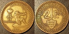 Monaco - Louis II - 2 francs