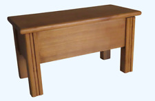 TABOURET COFFRE EN BOIS MARCHE