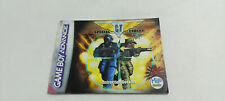 Notice Nintendo Game Boy Advance GBA CT Special Forces