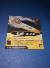 Playstation 1 ps1 demo disc 12 rapid racer nightmare creatures f1 97 arcade