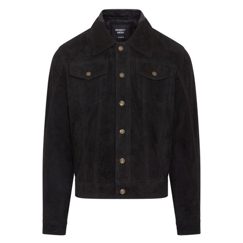 Noir hommes camionneur veste - noir,