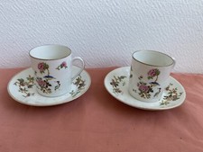 2 Tasses A Cafe Et Soucoupes