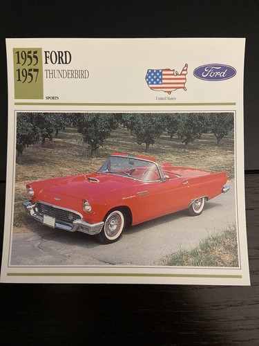 1955 1957 ford - 1955, thunderbird