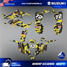 LTZ 400 suzuki wrap graphics stickers kit decals atv quad 2003 - 2008 kfx 400