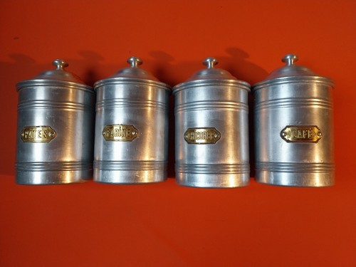 Authentiques pots alu - 4,