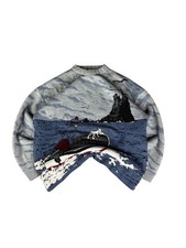 Pull Rare Bleu et Gris Tintin