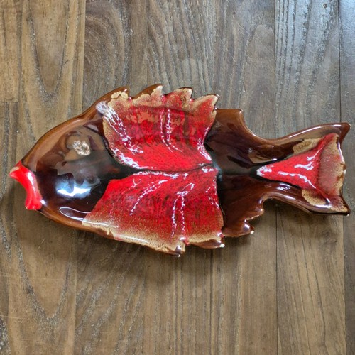 Plat poisson vintage style - poisson,
