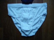 ELDYS un Slip 100% coton blanc taille 2 = S