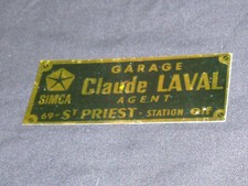 STICKER NEUF D EPOQUE GARAGE