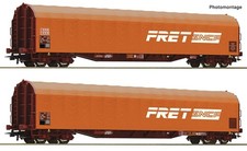 Roco 6600161 - Set de 2 wagons
