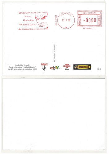 Diabolik cartolina diabolika - diabolik,