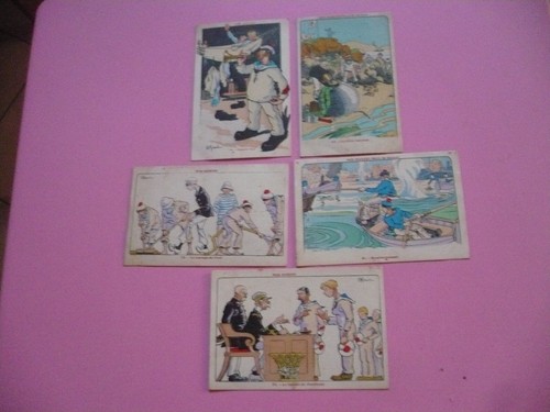 Lot anciennes cartes - lot, 5