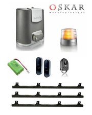 Somfy Elixo 500 3S io pour portail coulissan + 6 M + 1 télécommande