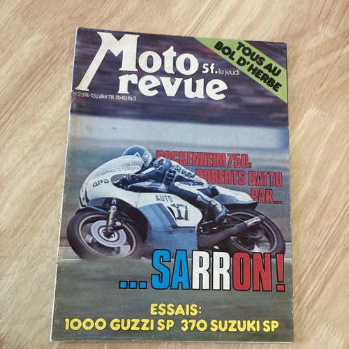 Magazine moto revue 1978 - revue, n°