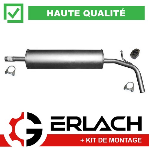 Silencieux intermediaire pour