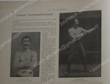 1899 BOXE FRANÇAISE - L'ASSAUT CHARLEMONT = DRISCOLL - LA VIE ILLUSTRÉE