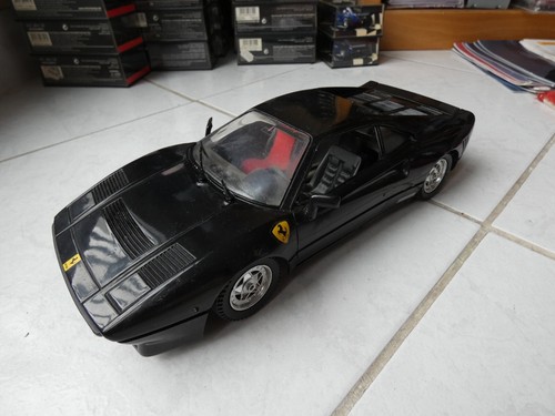 Ferrari gto noire 16 - noire, 1/16