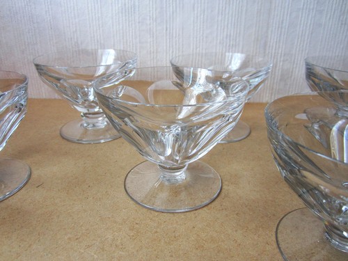 Six coupes champagne en - coupes, à