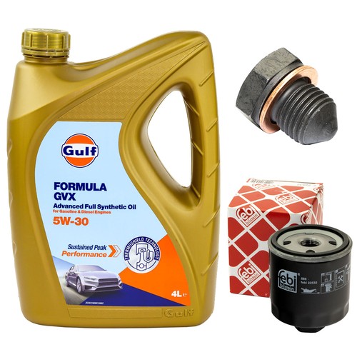 Kit huile moteur gulf - moteur,