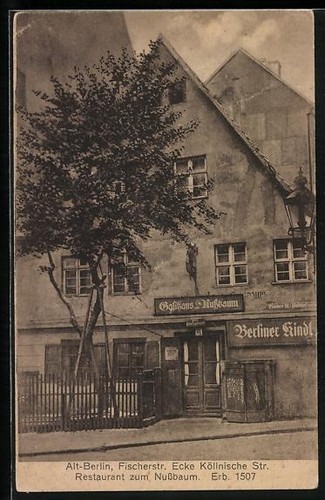 Carte postale vieux berlin - carte, vieux-berlin
