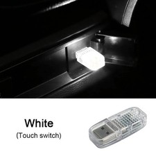 Lampe Décorative Compact USB Voiture LED Lumière Interrupteur Tactile pour Tou
