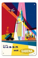 AFFICHE POSTER  Sabena