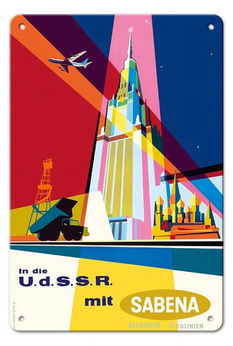 Affiche poster sabena - poster,