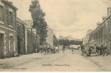 COTES D'ARMOR   PEDERNEC (dechinf centr) entrée du bourg