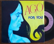 French SP 7" AGO For You Boogie Italo Disco  DJ  VG++  VG++ 1983
