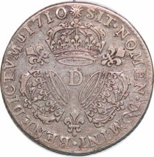 S7034 Rare 1/4 Ecu aux