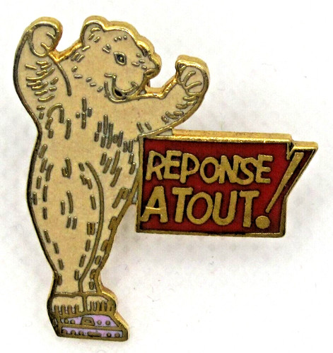 Pin magazine reponse tout - pin's, a