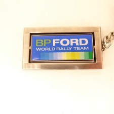 RARE Porte-Clés / Key Ring - FORD - BP - WORLD RALLYE TEAM - ESCORT RS 2000 ?