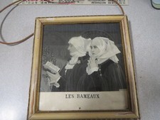 CA214 TABLEAU ANCIEN EN SOIE