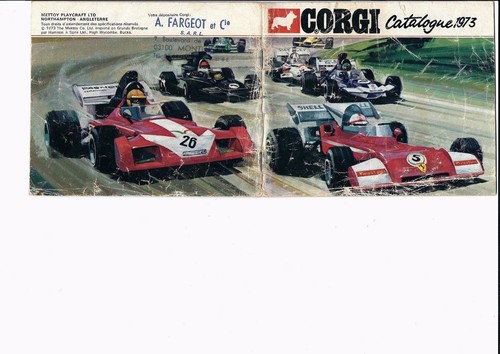 Corgi catalogue 1973 - , en