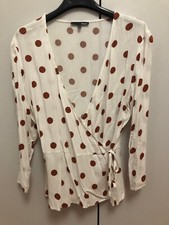 Blouse cache-coeur 40 fond