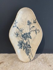 Ravier Ancien Modèle Rare Voirons Bleu 19eme de Delinieres & Cie a Limoges